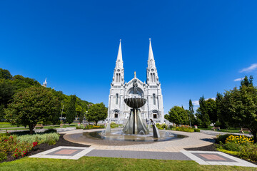 Basilica of Sainte-Anne-de-Beaupré in Quebec, Canada 