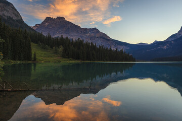 Emerald lake view Banff National Park