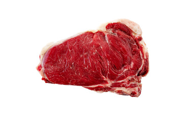 Beef entrecote slice isolated transparent png