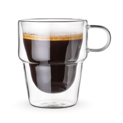 Americano coffee cup isolated.