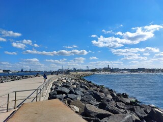 pier on the coast