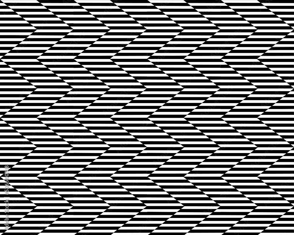 Canvas Prints black and white optical illusion background