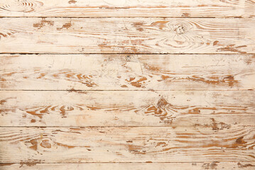 Fototapeta premium Light rustic wooden texture as background