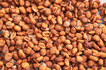 Beautiful honey peanuts image