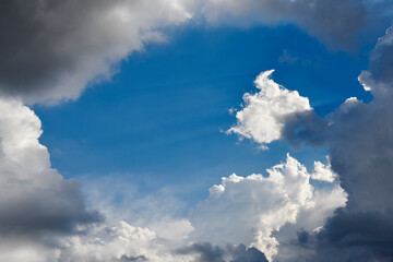 青空と雲