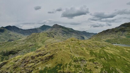 Road to Pen Y Pass, Penny Y Gwryd and Mount Snowdon, Wales, UK