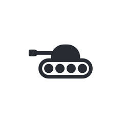 Tank icon. Combat unit. Game units. Fighting machine. Battle sign. Military equipment. Troops. Vehicle icon. Tank pictogram. Tank sign. War sign. Military car. Army sign. Heavy equipment. Game app.