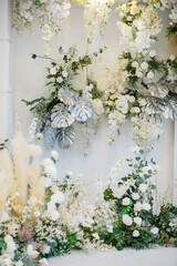 flower background, colorful background, fresh rose, backdrop wedding, bunch of flower
