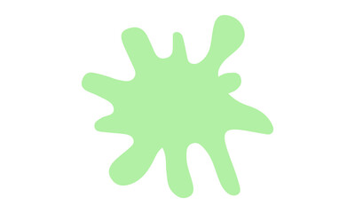 green color splash