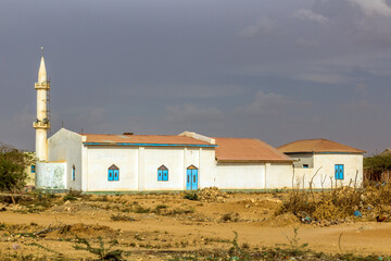 View of a rural mosque in Somaliland