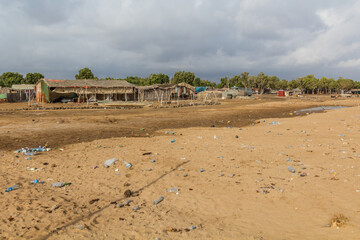 View of border town Lawyacado in western Somaliland