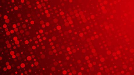 Abstract dot red pattern gradient texture technology background.