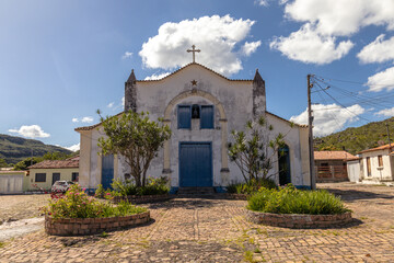 Fototapeta na wymiar church in the city of Mucuge, State of Bahia, Brazil