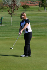 Female Golfer
