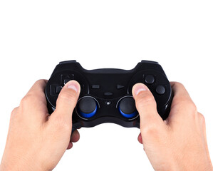 hand playing joystick © geargodz