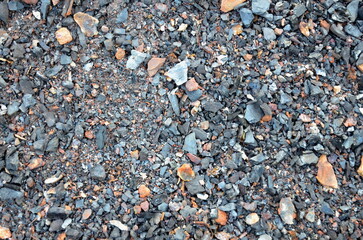 The graphic resource consists of stones in black and pink colors.