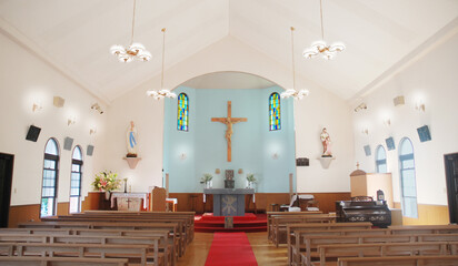 日本の長崎にある小さな教会