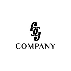 Letter B Letter G Ambigram Logo Design