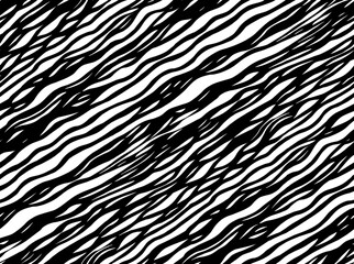 Seamless slanting pattern. Wave print.