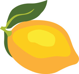 Lemon vector illustration. lemon image or clip art.