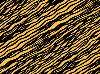 Seamless slanting pattern. Wave print.