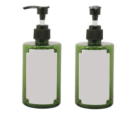 Cream bottle isolated on white background