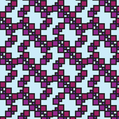 seamless geometric pattern with squares
