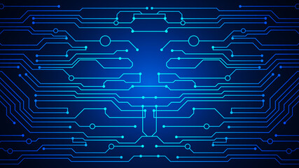 technology background with hi-tech digital