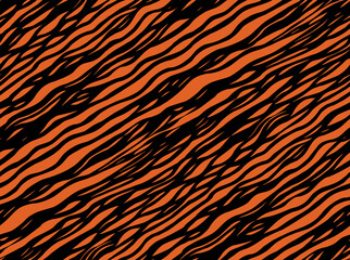 Seamless slanting pattern. Wave print.