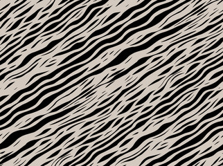 Seamless slanting pattern. Wave print.