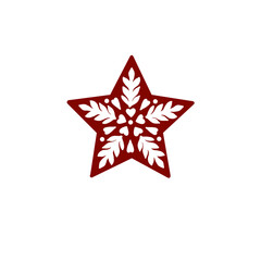 Obraz premium Christmas Star Topper