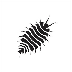 Black and white pest silhouette
