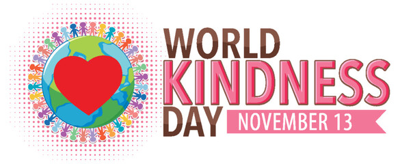World Kindness Day Logo Concept - Powered by Adobe