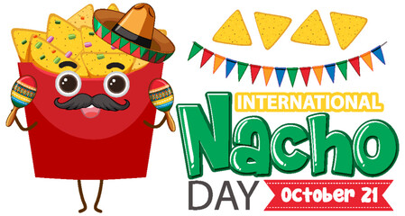 International Nacho Day Banner Design
