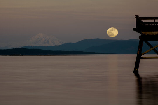 Mt. Baker Worm Moon