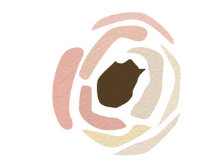 Set of floral elements Flowers and green leaves Wedding concept - flower poster flowers invitation preparation vector for greeting card or invitation design