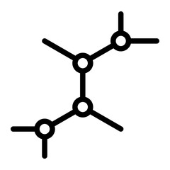 enzyme line icon