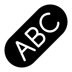 vitamins glyph icon