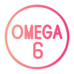 omega gradient icon
