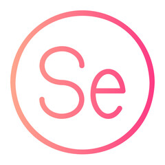 selenium gradient icon