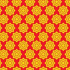 seamless pattern with flowers