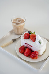 strawberries and cream