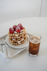 pancakes with jam