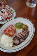 meat with rice