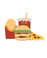 fast food icons