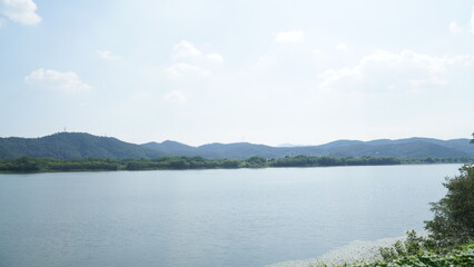 lake in the mountains