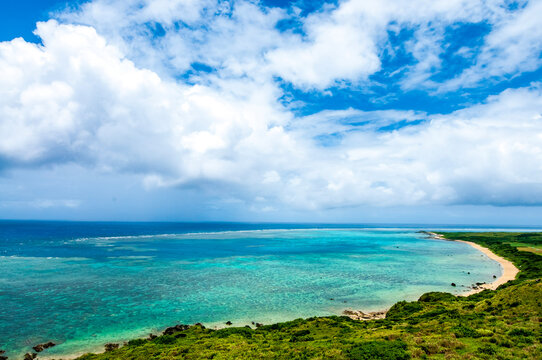beach in ishigakijima island okinawa