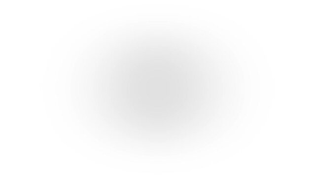 White q icon with shadow isolated on white background. letters in English. studying at school. 4K video animation for motion graphics.