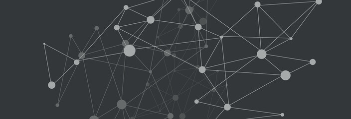 network community and teamwork texture. Technology background.
