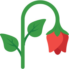 Rose Vector Icon